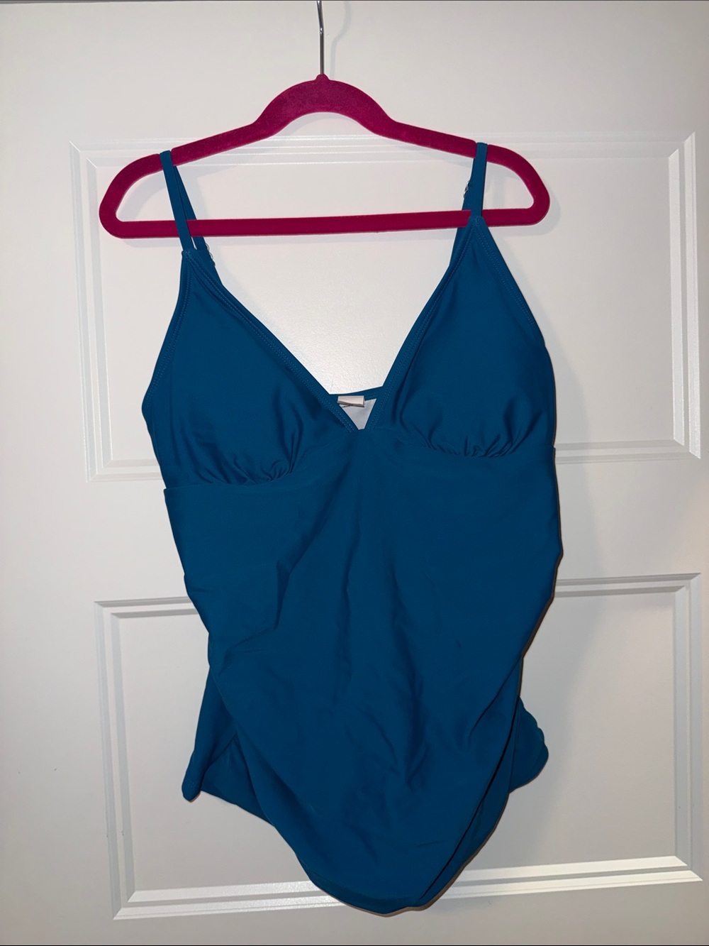B2Prity Teal Tankini Swim Top M